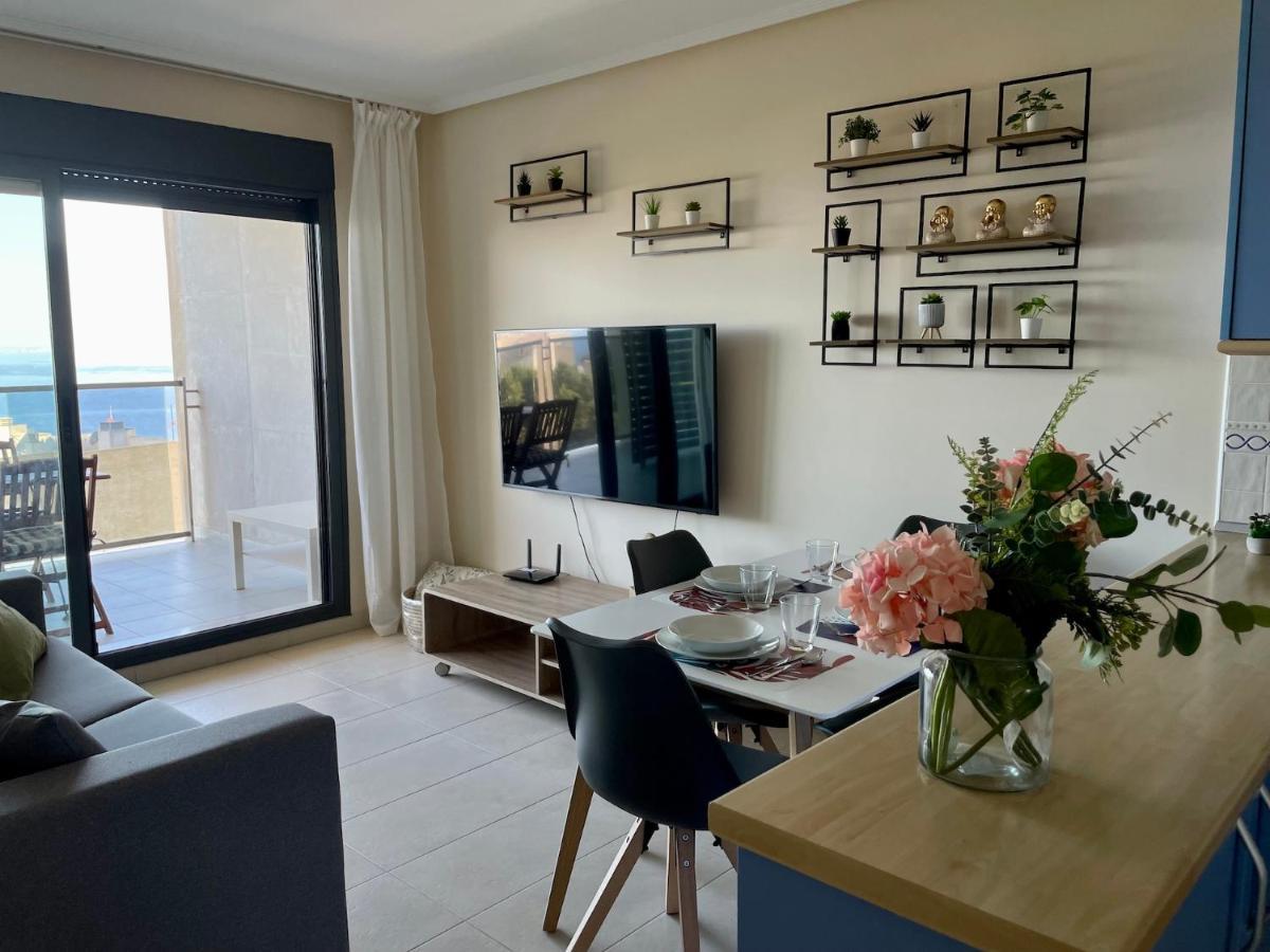 Lujoso Apartamento con vistas al mar en Mirador del Mediterráneo - Gestaltur Benidorm Exterior foto