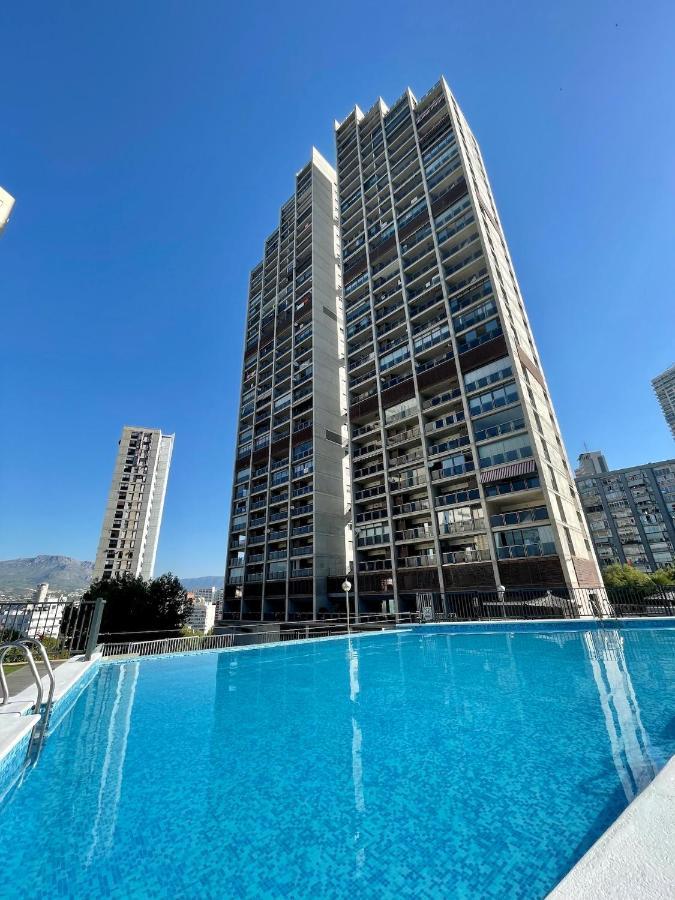 Lujoso Apartamento con vistas al mar en Mirador del Mediterráneo - Gestaltur Benidorm Exterior foto
