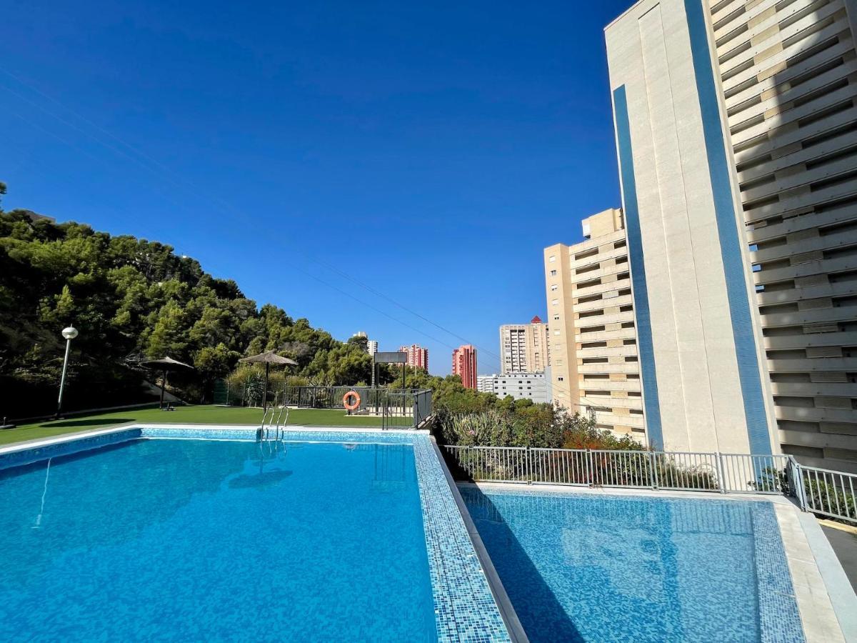 Lujoso Apartamento con vistas al mar en Mirador del Mediterráneo - Gestaltur Benidorm Exterior foto