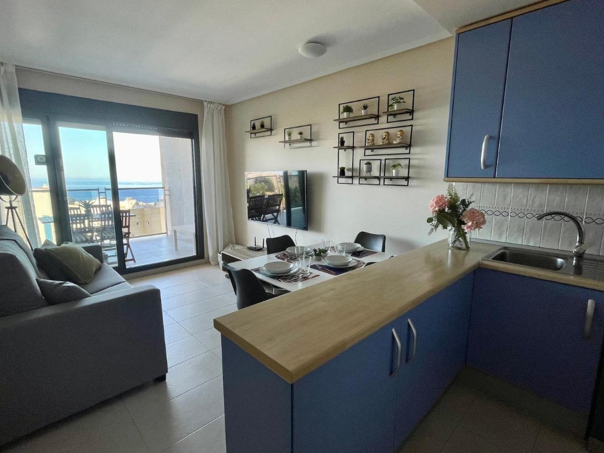 Lujoso Apartamento con vistas al mar en Mirador del Mediterráneo - Gestaltur Benidorm Exterior foto