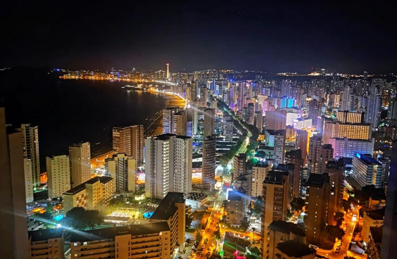Lujoso Apartamento con vistas al mar en Mirador del Mediterráneo - Gestaltur Benidorm Exterior foto