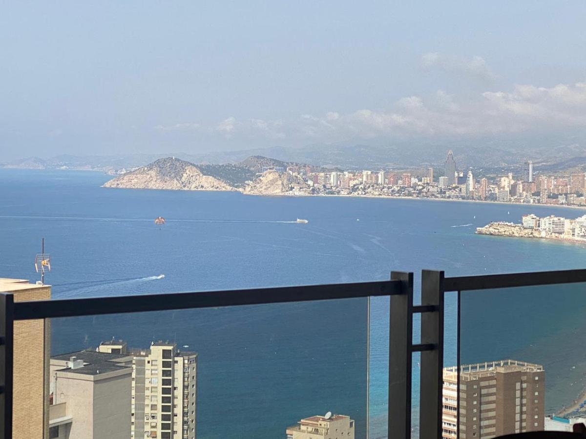 Lujoso Apartamento con vistas al mar en Mirador del Mediterráneo - Gestaltur Benidorm Exterior foto
