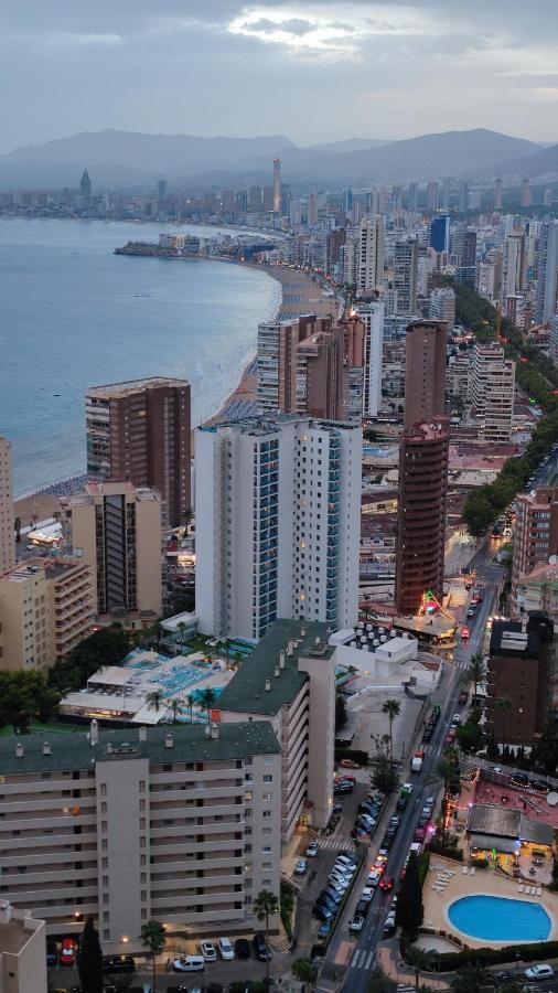 Lujoso Apartamento con vistas al mar en Mirador del Mediterráneo - Gestaltur Benidorm Exterior foto