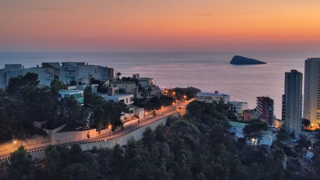 Lujoso Apartamento con vistas al mar en Mirador del Mediterráneo - Gestaltur Benidorm Exterior foto